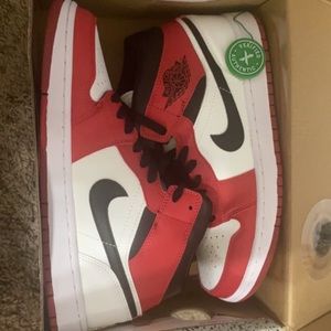 Red Jordan’s. Size 11 men’s